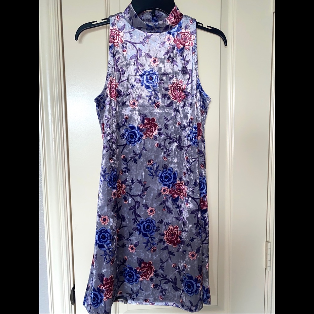 Mudd Velvet Dress NWT